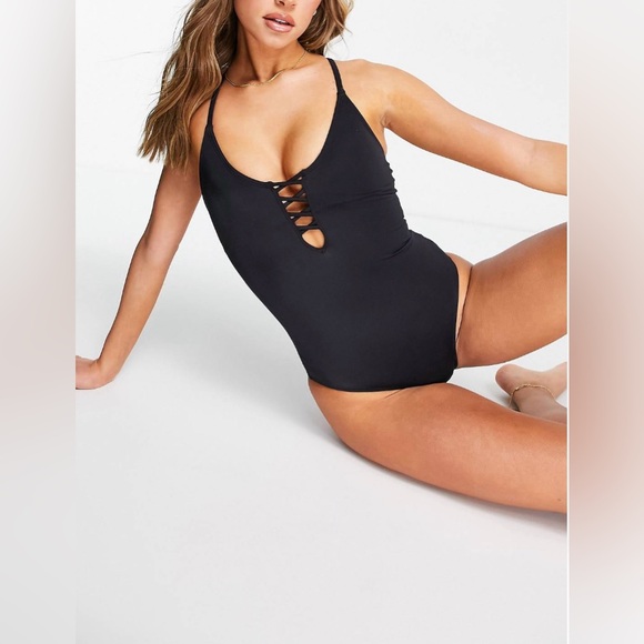 Dorina Women's Swimsuits Sz S Black One-Piece BRAND NEW Swimwear Bathing… - Picture 5 of 9